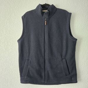 Smartwool Mens XL‎ Hudson Trail Blue Wool Blend Full Zip Vest